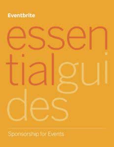 Essential Guide to Event Sponsorship - 2018