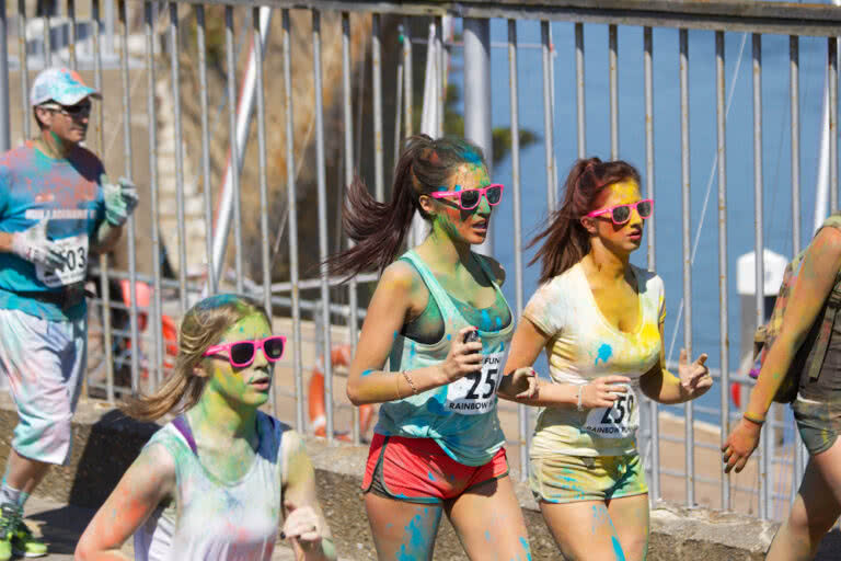 Event partnerships: Swisse Vitamins and Colour Run